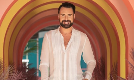 Rylan Clark hosting Dating Naked UK.