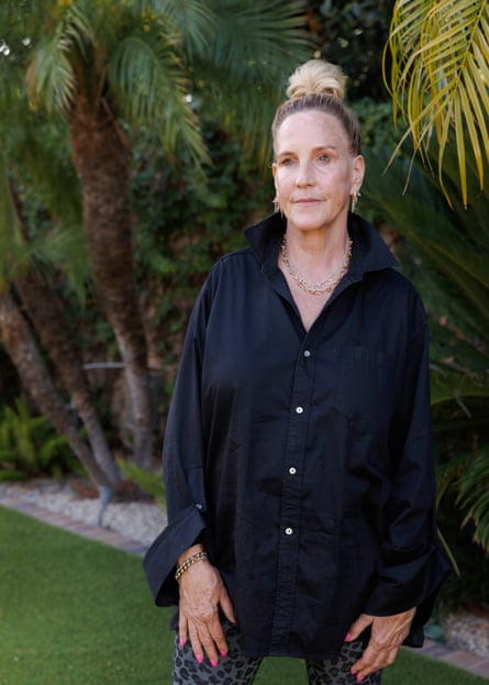 Erin Brockovich at her home in Los Angeles.