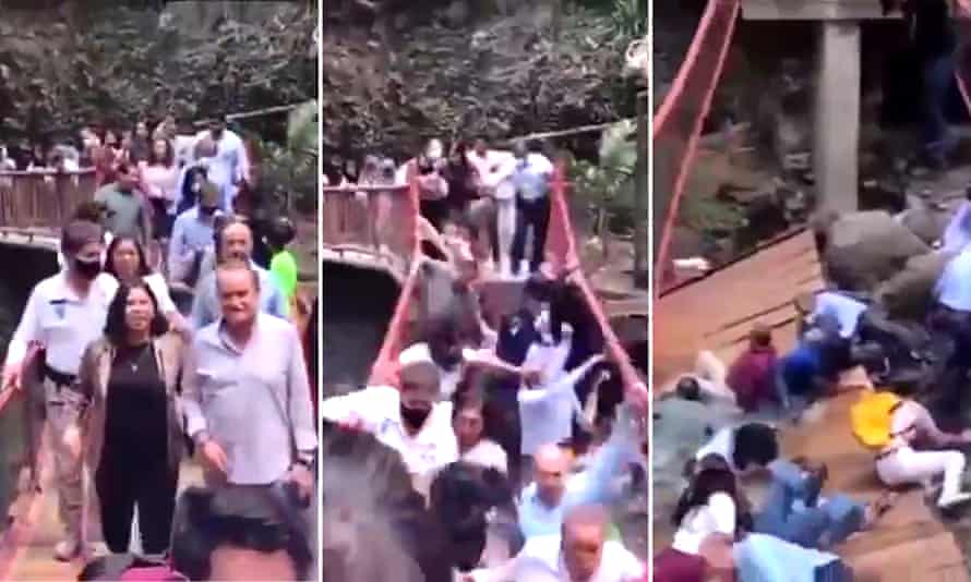 Cuernavaca bridge collapse, Mexico.
