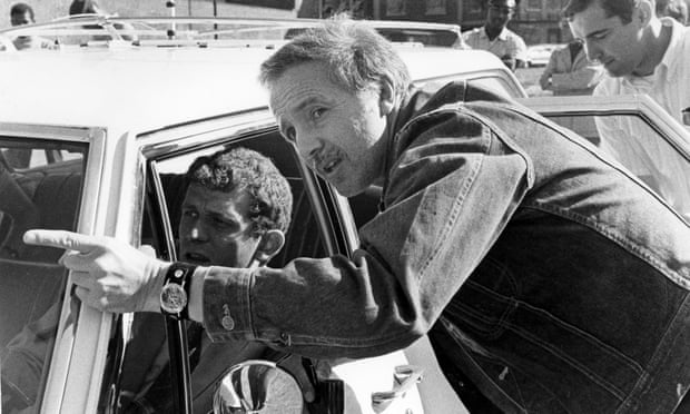 Haskell Wexler working on Medium Cool, 1969, his first fiction feature as director.