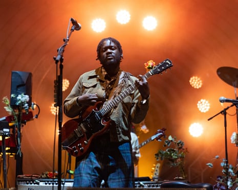 Michael Kiwanuka headlining Green Man festival on Sunday night.