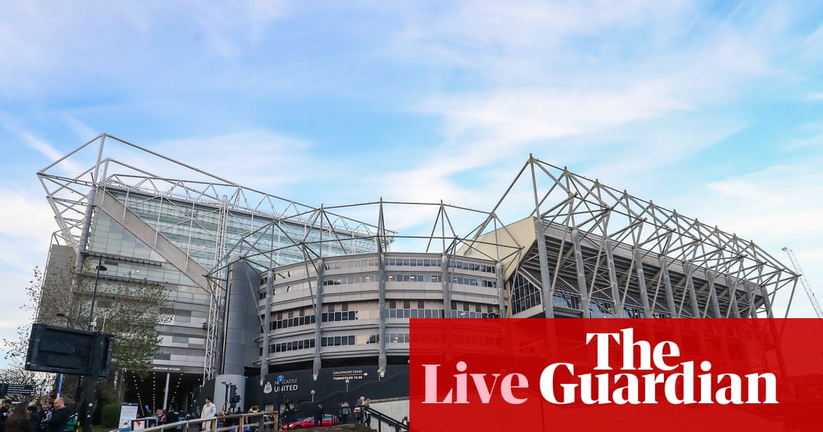Newcastle United v Manchester City: Premier League live