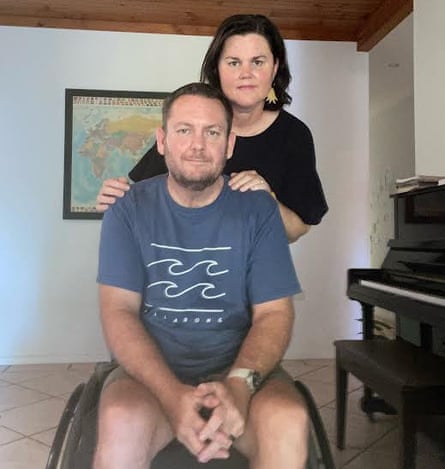 Brad Wszola and his wife Jenny