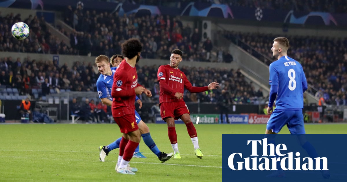 Alex Oxlade-Chamberlain’s double flourish eases Liverpool past Genk