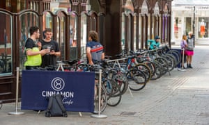 The proposals include the provision of more cycle racks in city and town centres to encourage people to arrive by bike.