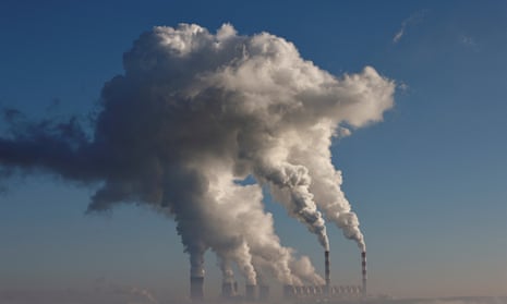 Smoke and steam billow from Poland’s Belchatow power station, Europe's largest coal-fired power plant powered by lignite.