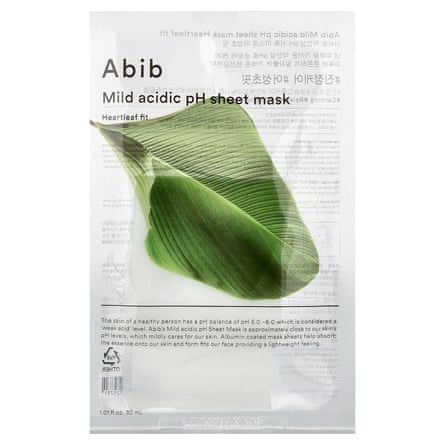 Abib Mild Acidic pH Heartleaf Sheet Mask
