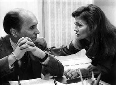 Robert Duvall and Faye Dunaway in Network