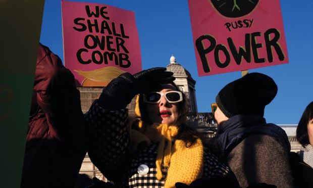 ‘Pussy power’, Women’s March, London 2017, by Hannah Starkey