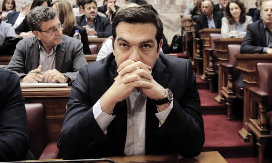 Alexis Tsipras ... ‘Syriza, although it governs, is substantially hollowed out as a political force.’