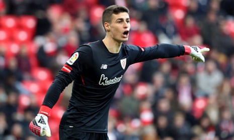 Kepa Arrizabalaga has a release clause of €80m (£71.6m) and Chelsea are ready to meet it to secure him before Thursday’s transfer deadline.