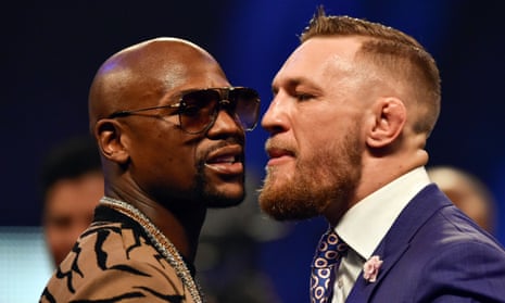 Floyd Mayweather and Conor McGregor face off at the end of a week of promotional events that has become an ugly war of words.
