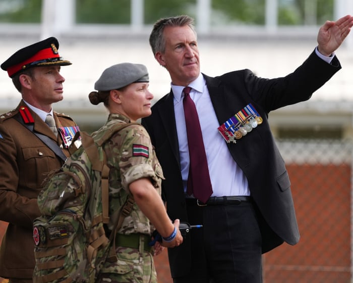 Defence investment plan criticised as ‘too little, too late’ ahead of launch – UK politics live