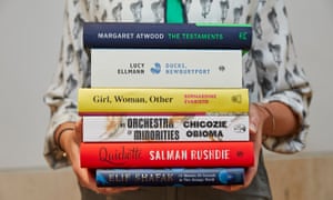 Presenting the competition … the six novels shortlisted for the Booker Prize 2019.