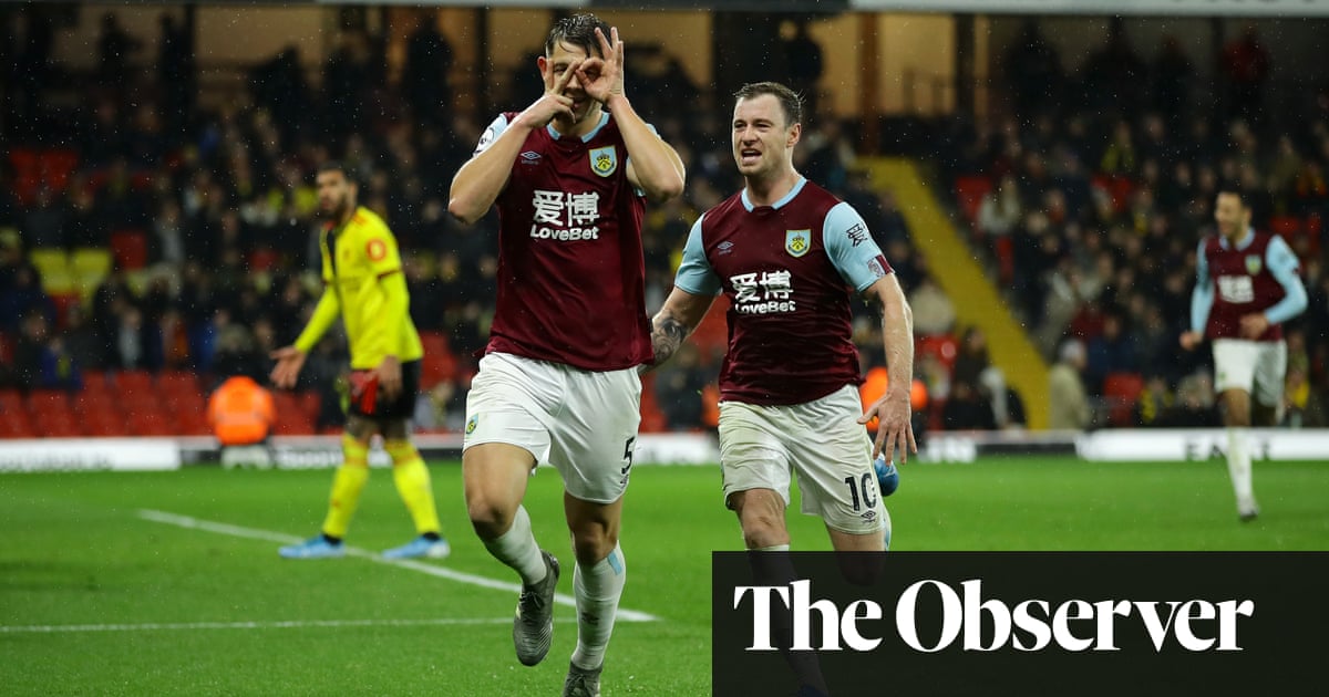 Burnley’s Sean Dyche returns to old home to send Watford to the bottom