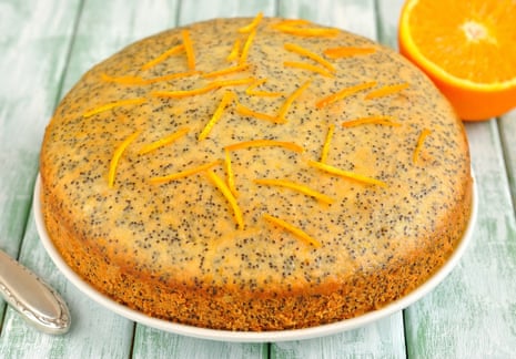 Zest is best … orange poppy seed cake.