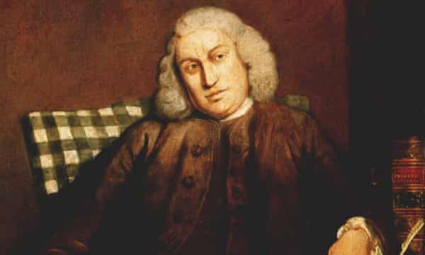 Samuel Johnson, hacia 1754.