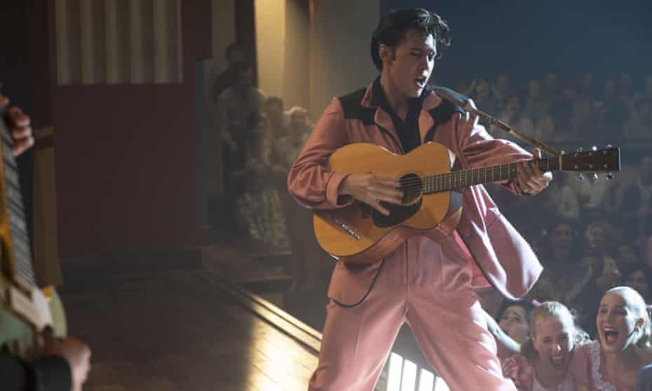 Austin Butler in Baz Luhrmann’s Elvis.
