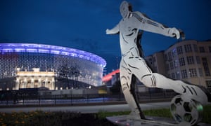 The Ekaterinburg Arena, the easternmost venue of the 2018 World Cup, will host the second match between Egypt and Uruguay.