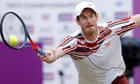 Andy Murray's Queen's Club comeback halted by defeat to Matteo Berrettini