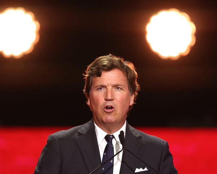 Tucker Carlson’s interview with far-right antisemite Nick Fuentes divides conservatives