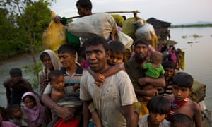 Nearly 700,000 Rohingya Muslims have fled Myanmar into Bangladesh in the second half of 2017.