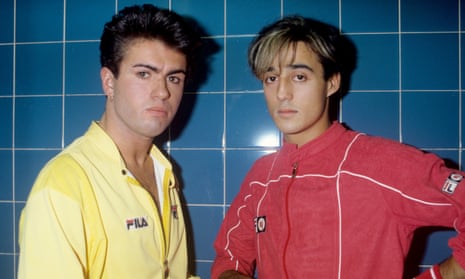 George Michael and Andrew Ridgeley in 1984.