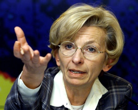 Emma Bonino in 1999 during her time as the EU’s consumer affairs commissioner.