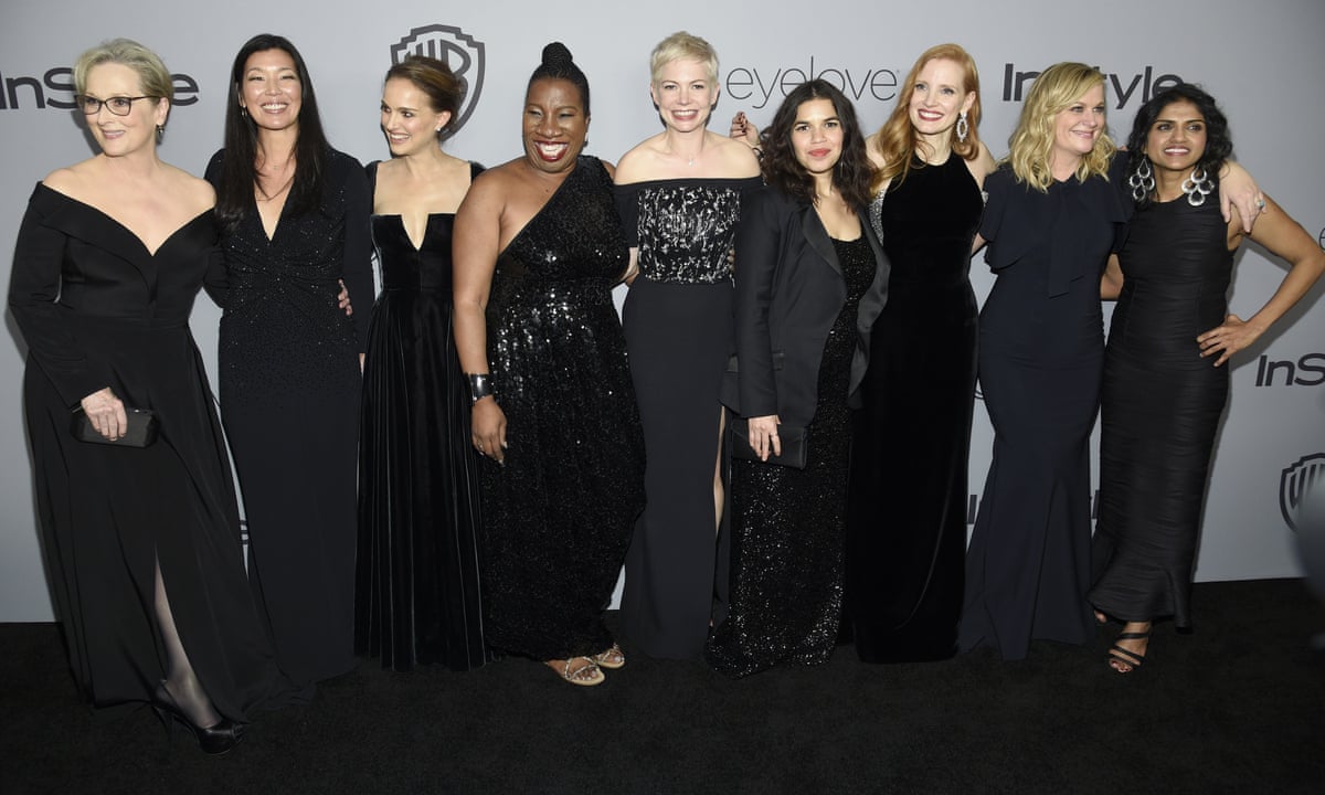 A show of power, not fashion: dressing for the post-Weinstein Golden Globes | Fashion | The Guardian A show of power, not fashion: dressing for the post-Weinstein Golden Globes | Fashion | The Guardian