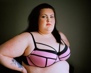 Shannon, 22, gets ready for a night out on the town, Sheffield, UK, 2018. Trayler-Smith: ‘It often feels impenetrable as a topic, robbing us of the capacity to care. But the everyday reality of struggling with weight and self-image remains’