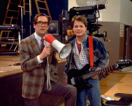 No 1 beckons … Huey Lewis and Michael J Fox in Back to the Future.