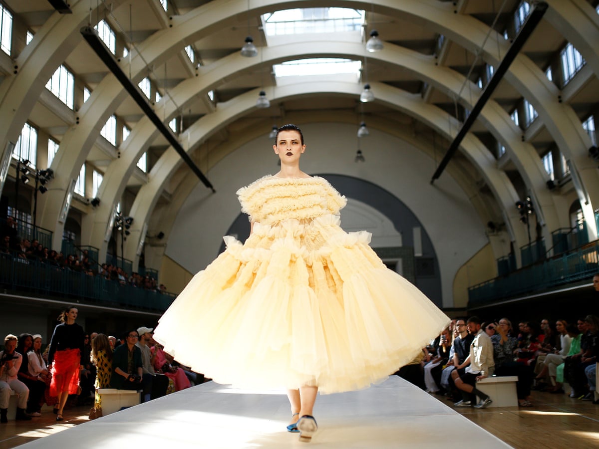 fashion show bed dress Viktor & Rolf Make a Literal Statement With New Couture Collection