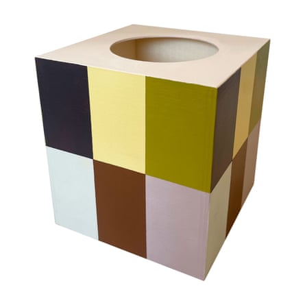 Rainbow Wooden Tissue Box by All The Things