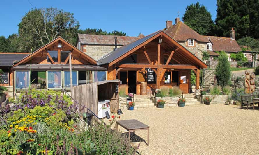 Garlic Farm, shop and cafe
