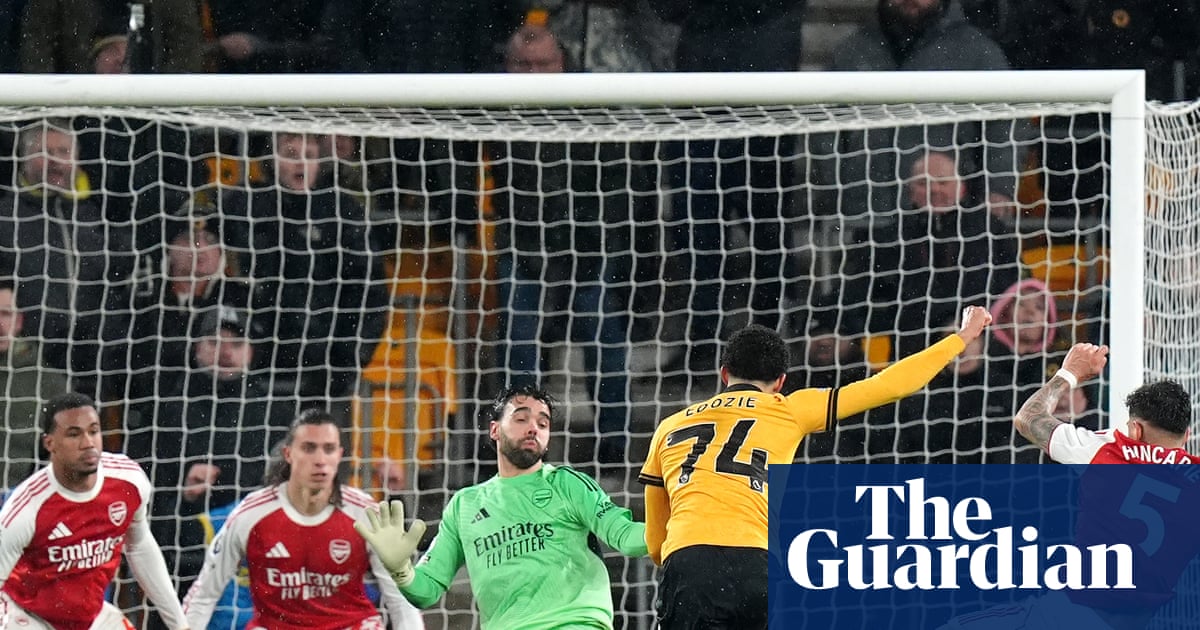 Arsenal suffer new blow in title race after Edozie’s equaliser boosts Wolves