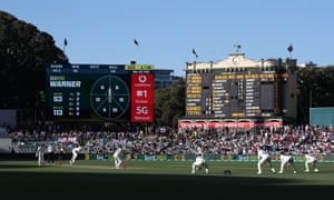 England’s Stuart Broad bowls to Australia’s Marnus Labuschagne.