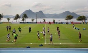 England’s Rio training base was a bit too public for Roy Hodgson’s liking at the 2014 World Cup in Brazil.