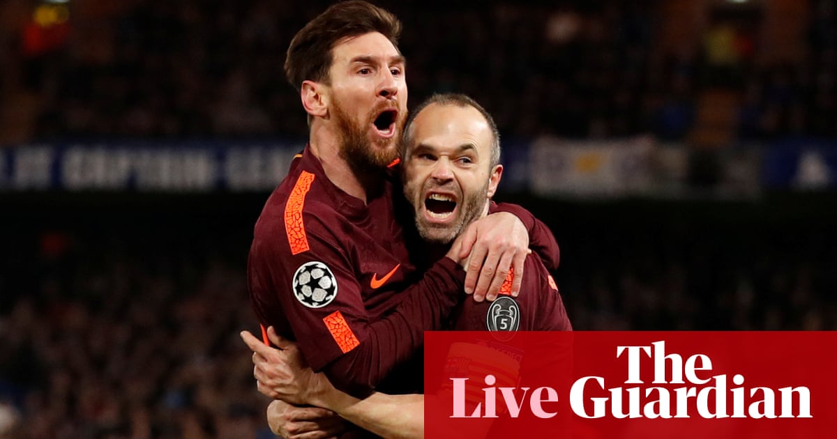 Chelsea 1-1 Barcelona: Champions League – as it happened