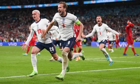 England beat Denmark in extra time to set up Euro 2020 final with Italy