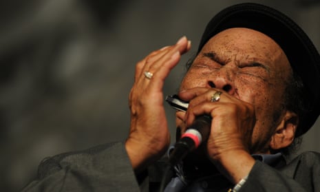 James Cotton performing in New Orleans in 2012.