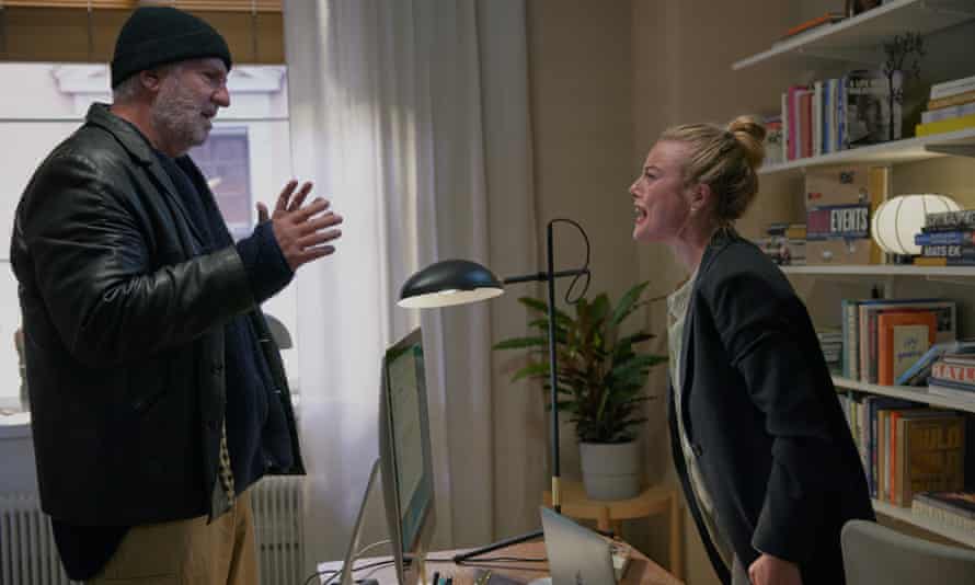 Björn Kjellman and Ida Engvoll in Love & Anarchy.