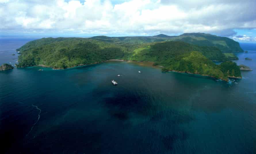 Cocos Island, part of a vast new marine reserve off the Pacific coast of Costa Rica.