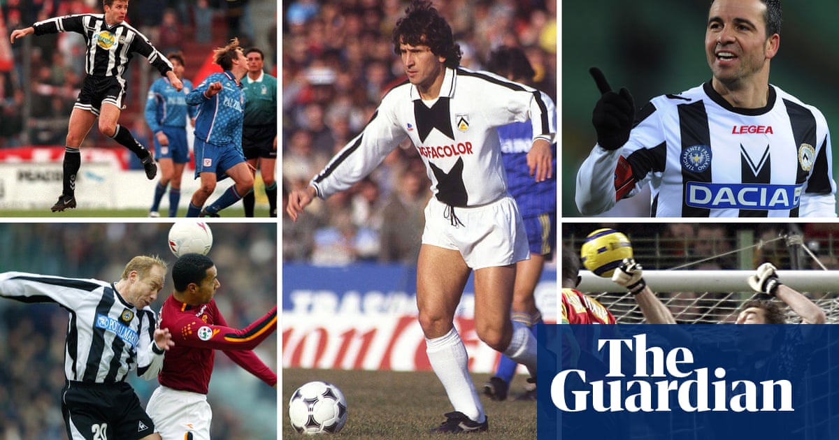 Nostalgic Serie A five-a-side teams: picking a lineup for ... Udinese