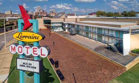 King was assassinated at the Lorraine Motel on 4 April 1968. It is now the National Civil Rights Museum.