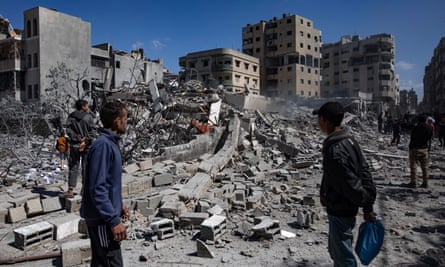 Damaged home in Gaza.