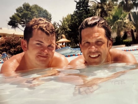 Tyler and Jim Rogers in the Canary Islands, 2000.