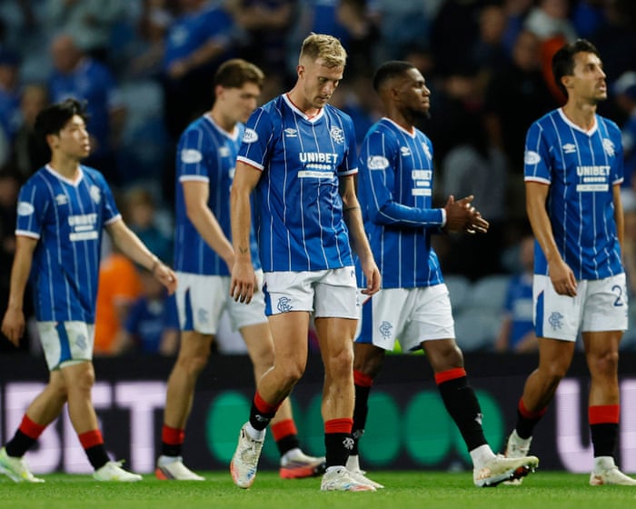 Rangers crash out of Europa League as Derek McInnes’s winless start goes on