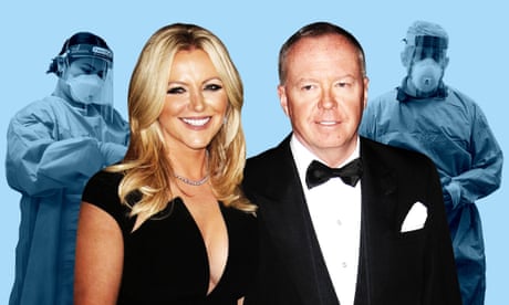 Michelle Mone and her husband, Douglas Barrowman