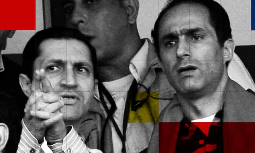 Alaa and Gamal Mubarak