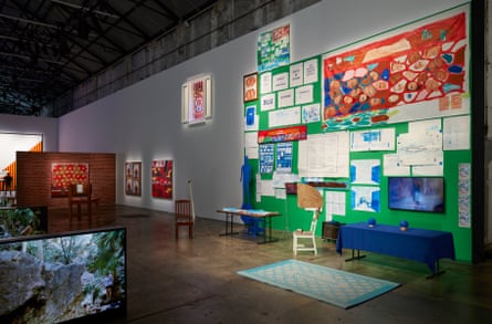 Installation view at Carriageworks